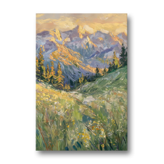 Vail Rocky Mountain View - Canvas Wall Art - Front