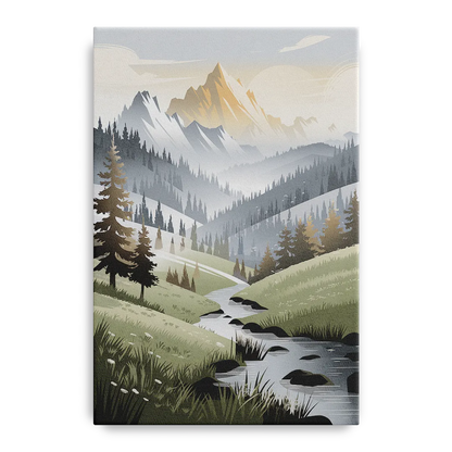Vail Scenic Landscape Front - Canvas Wall Art