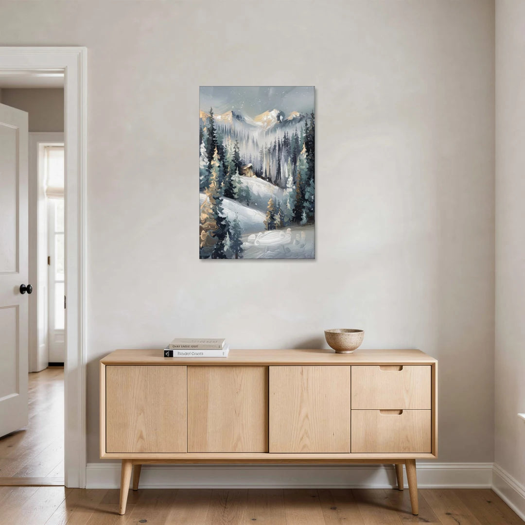 Vail Winter Wonderland - Canvas Wall Art - Coffee Table - 24x36