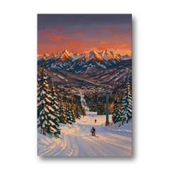 Vail Winter Wonderland - Canvas Wall Art - Front