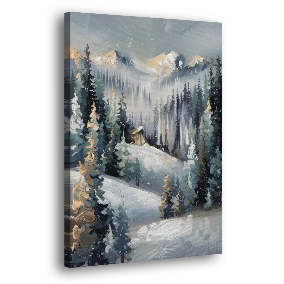 Vail Winter Wonderland Side - Canvas Wall Art