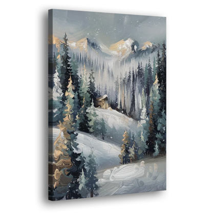 Vail Winter Wonderland Side - Canvas Wall Art