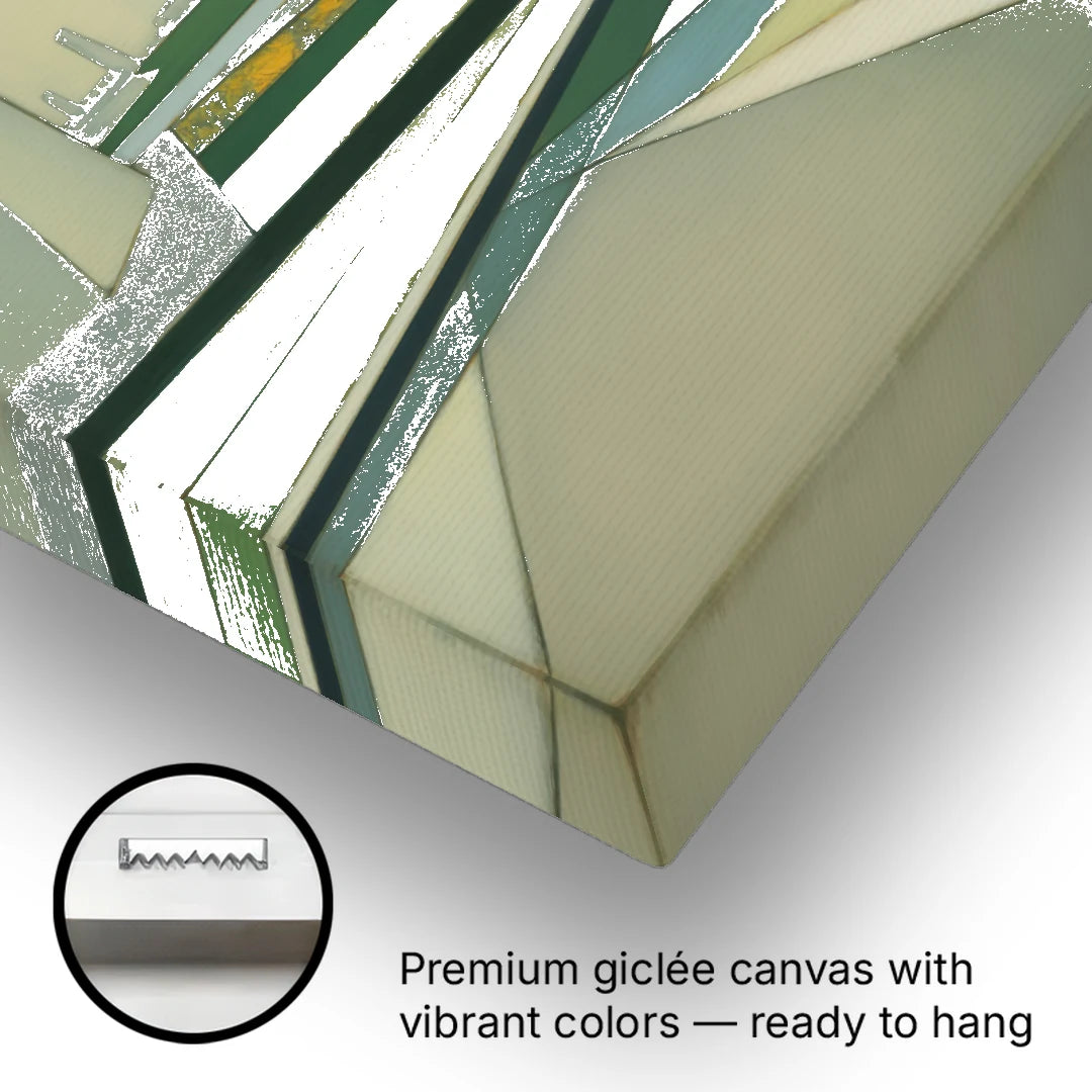Vake Park Serenity - Canvas Wall Art - Gallery Wrap Corner