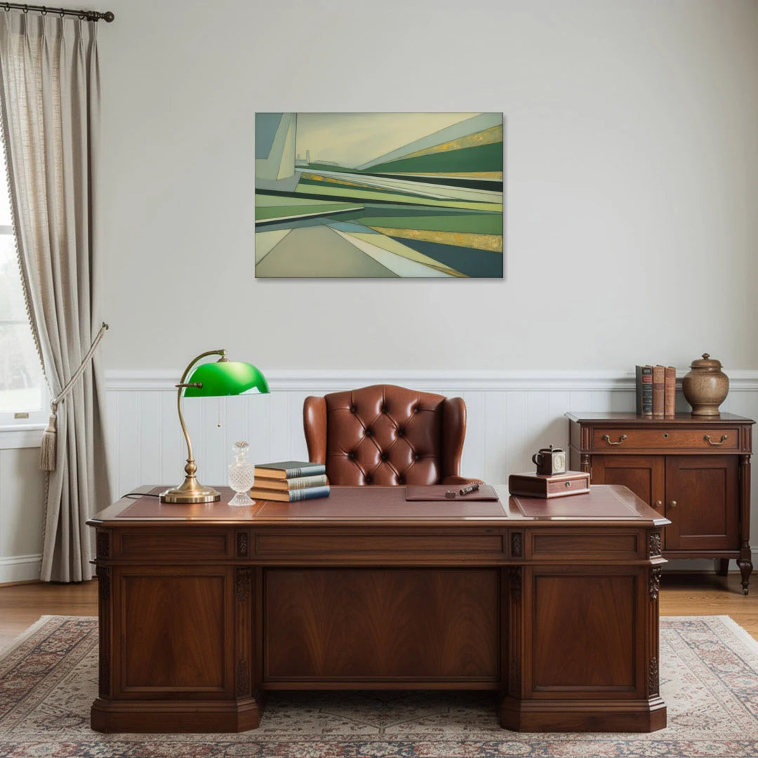 Vake Park Serenity - Canvas Wall Art - Office - 36x24