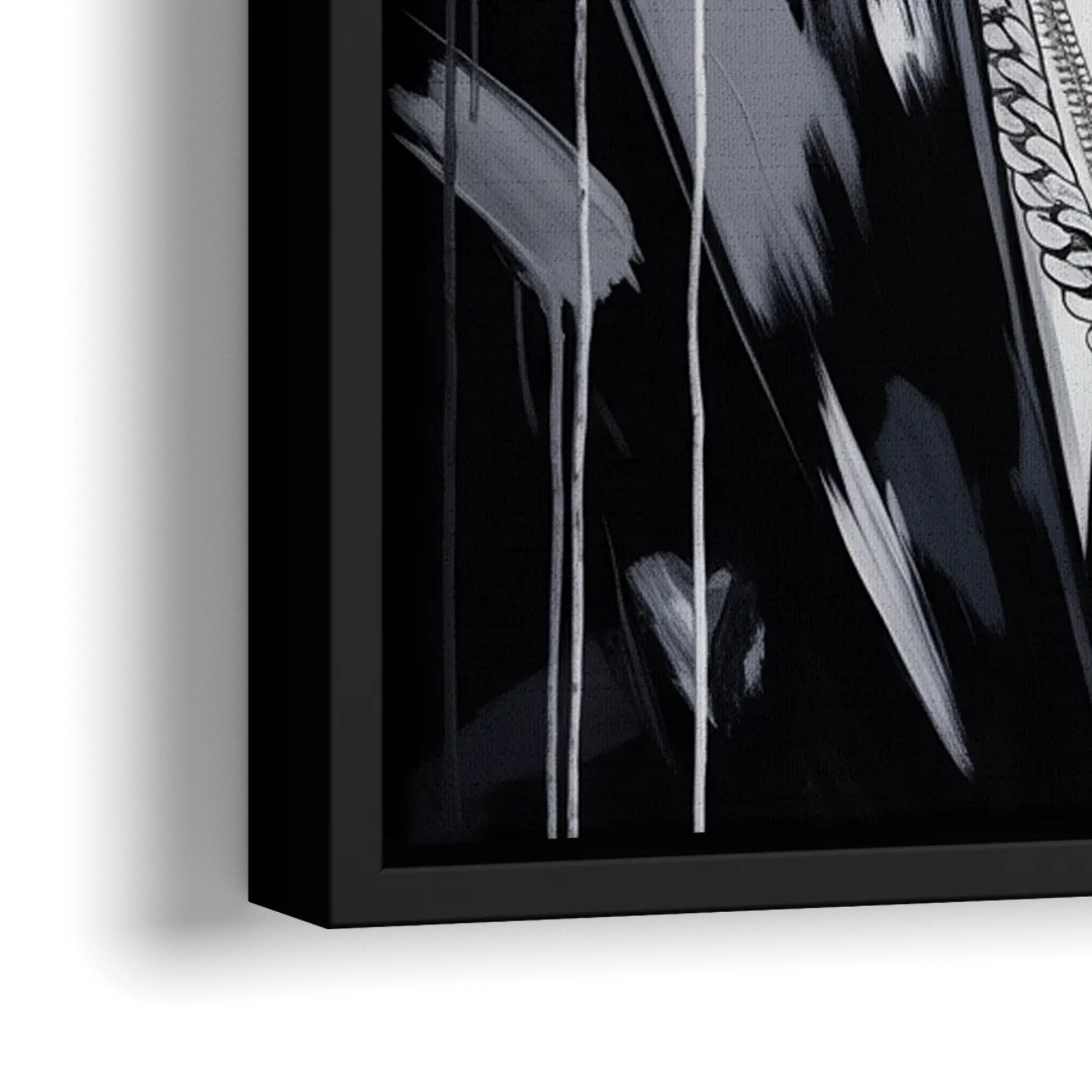 Valor 2.0 - Close-Up Black Frame Canvas