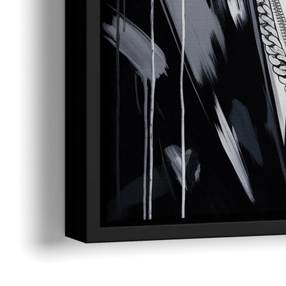 Valor 2.0 - Close-Up Black Frame Canvas