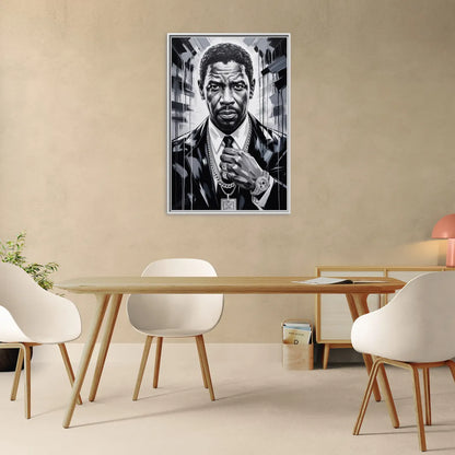 Valor 2.0 - Living Room White Frame Canvas