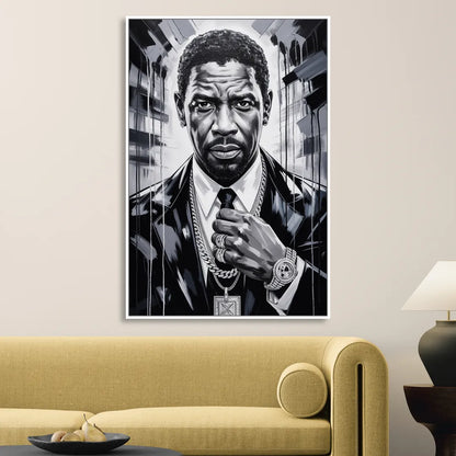 Valor 2.0 Living Room - White Canvas Wall Art