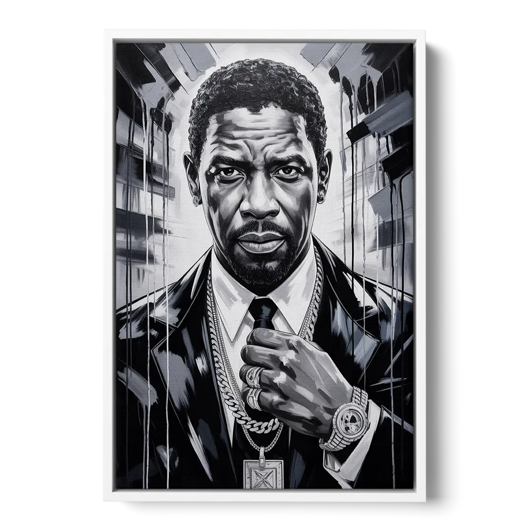 Valor 2.0 Front - White Canvas Wall Art