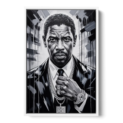 Valor 2.0 Front - White Canvas Wall Art