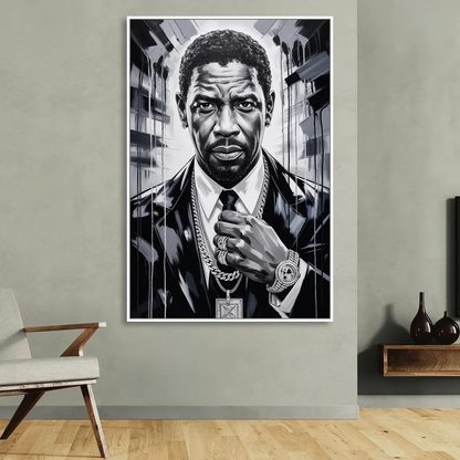 Valor 2.0 Sitting Room - White Canvas Wall Art