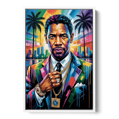 Valor - White Frame Canvas