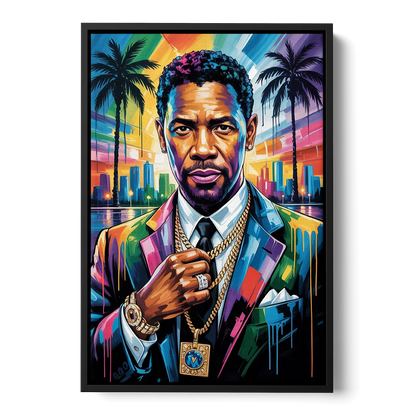 Valor - Black Frame Canvas