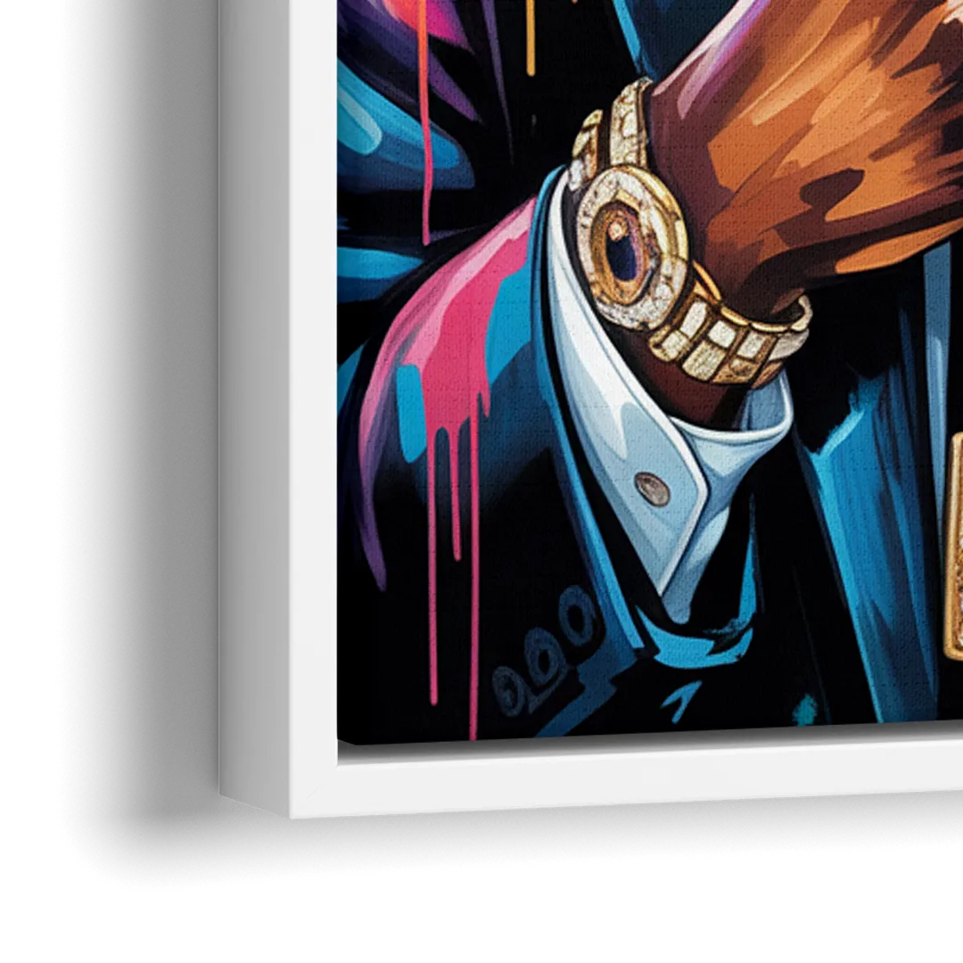 Valor - Close-Up White Frame Canvas