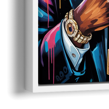 Valor - Close-Up White Frame Canvas