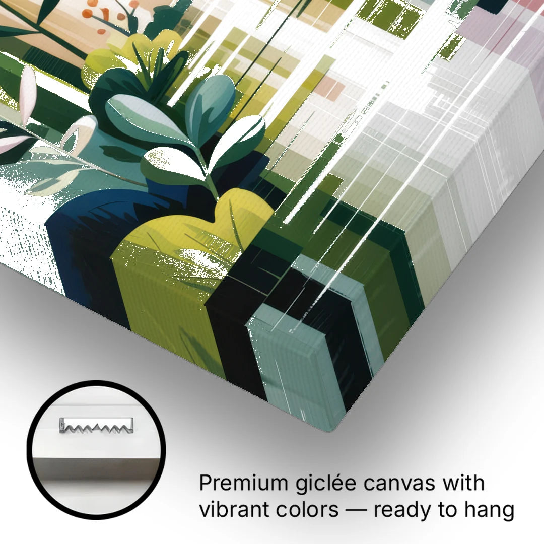 VanDusen Botanical Garden - Canvas Wall Art - Gallery Wrap Corner