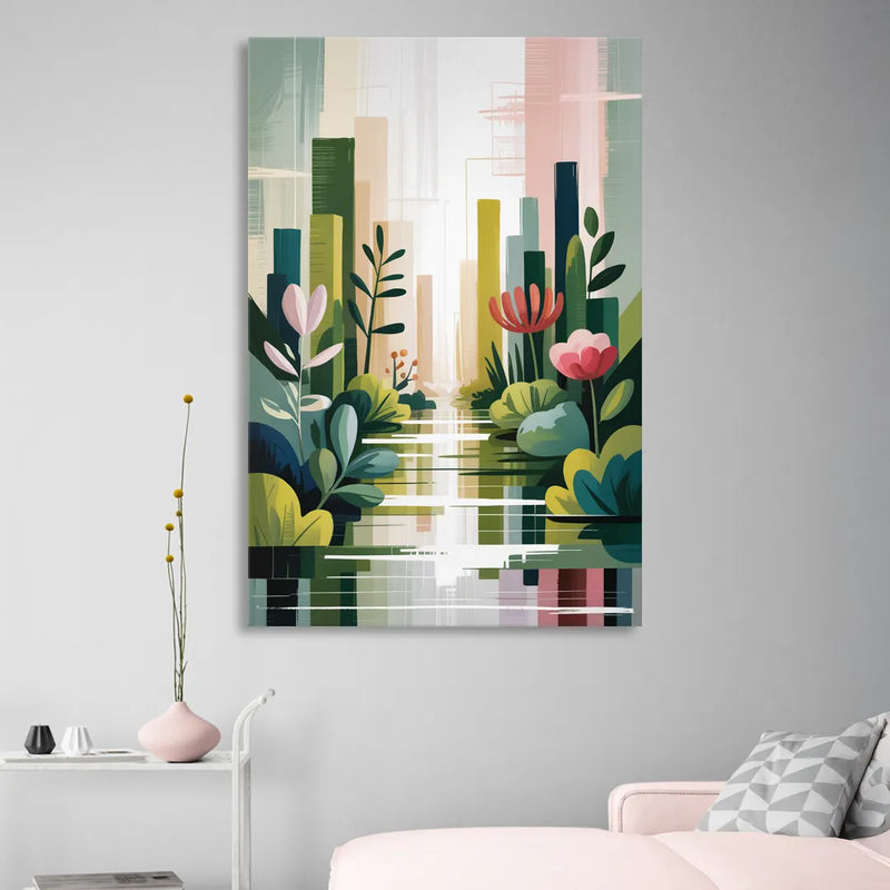 VanDusen Botanical Garden Living Room - Canvas Wall Art