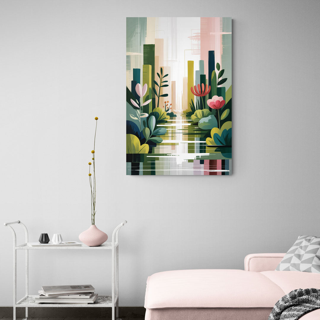 VanDusen Botanical Garden - Canvas Wall Art Living Room