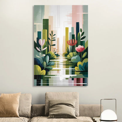 VanDusen Botanical Garden Sitting Room - Canvas Wall Art