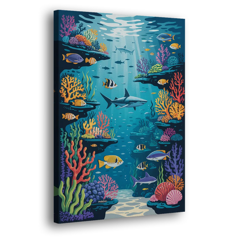 Vancouver Aquarium Life - Canvas Wall Art