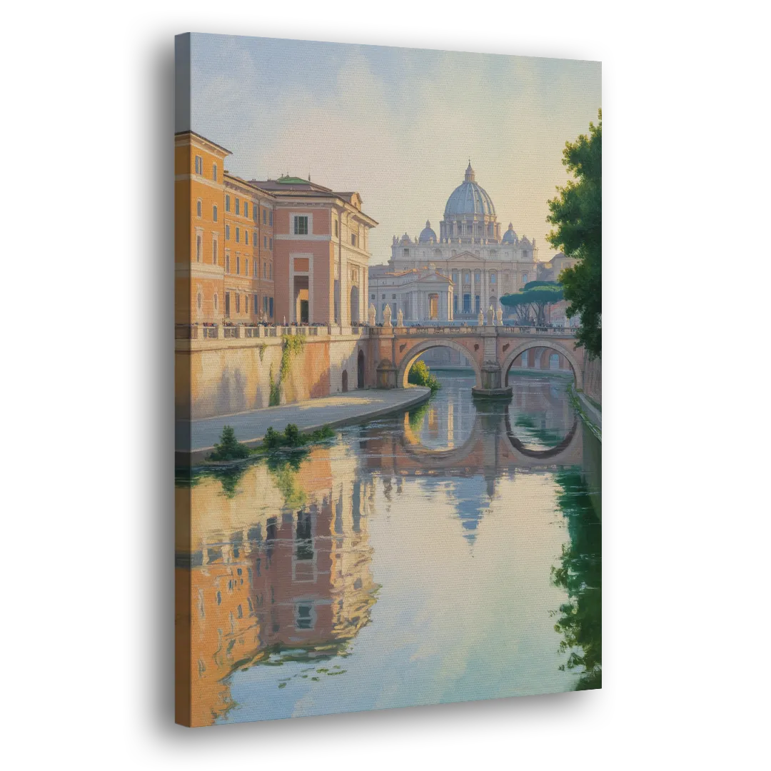 Vatican Serenity Side - Canvas Wall Art
