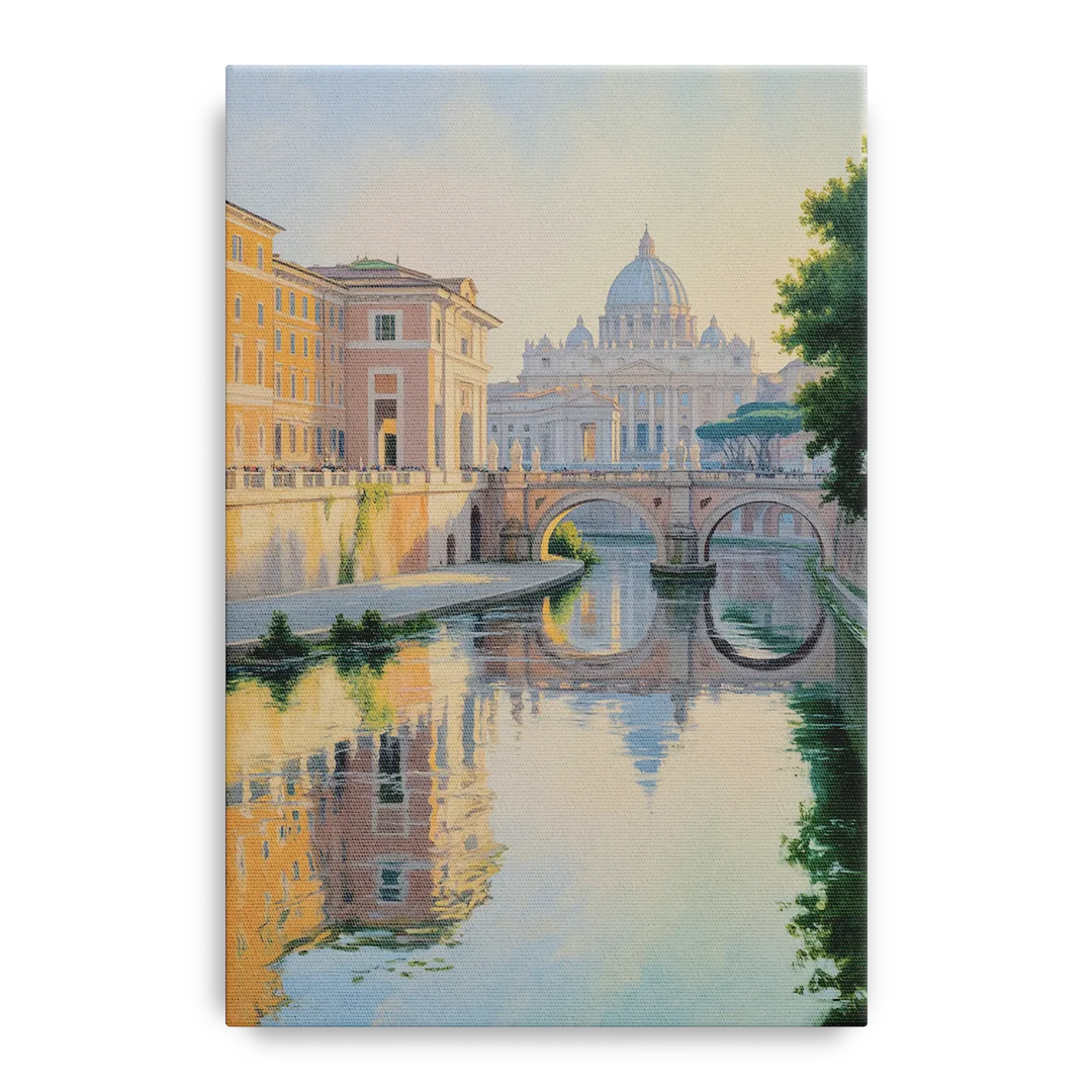 Vatican Serenity Front - Canvas Wall Art