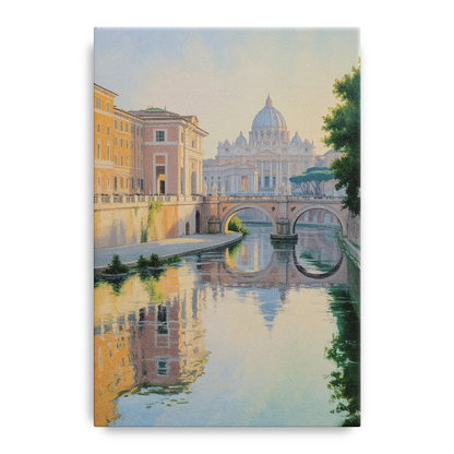 Vatican Serenity Front - Canvas Wall Art