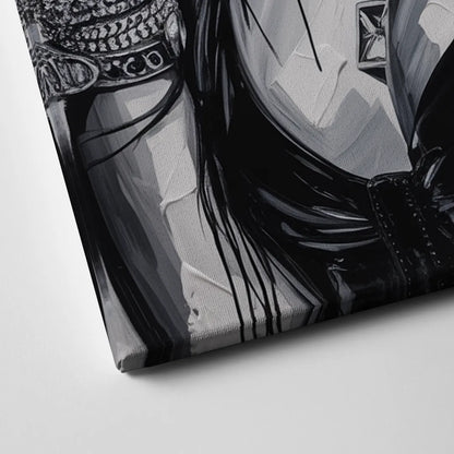 Velvet Line Canvas Close Up