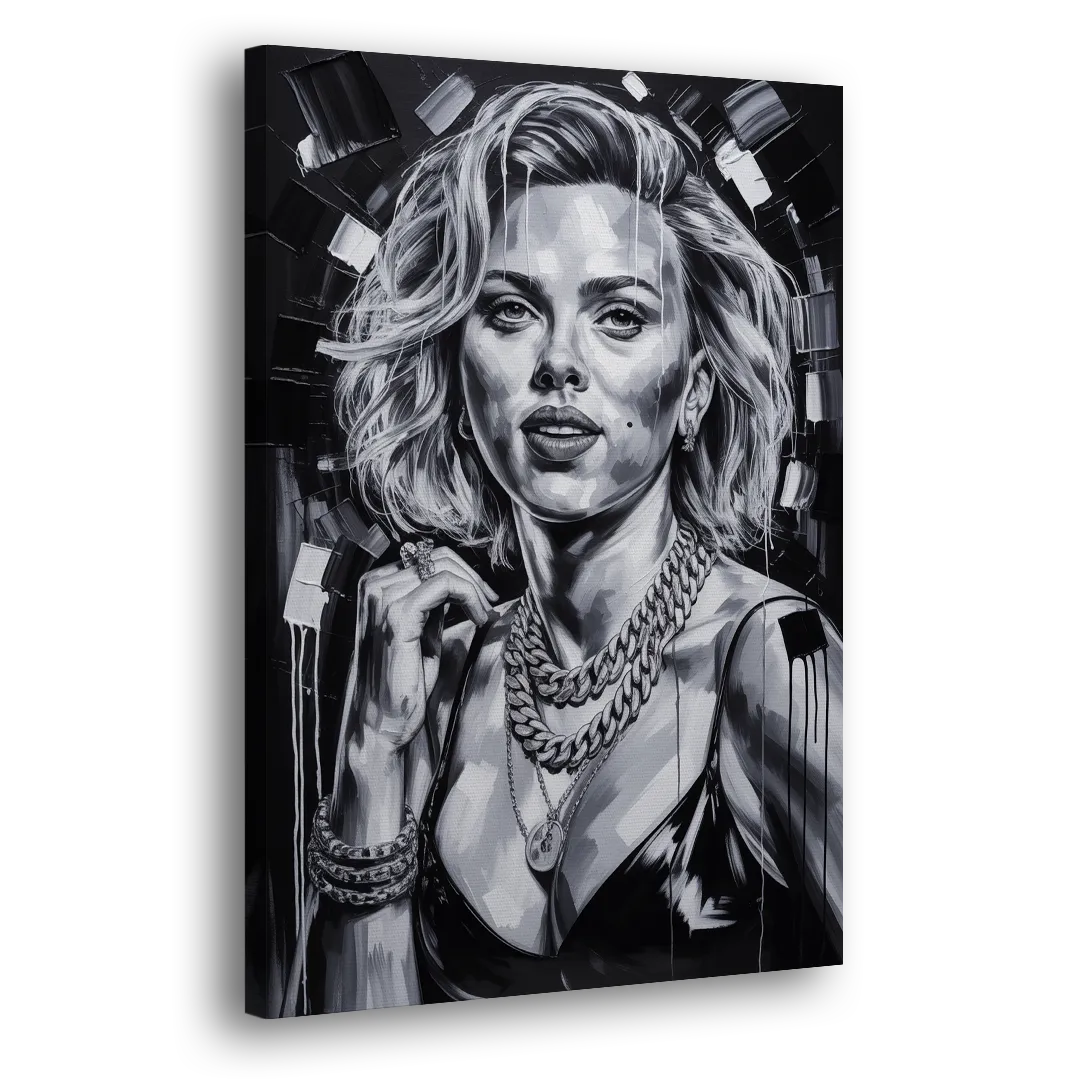 Velvet Shadow Side - Canvas Wall Art