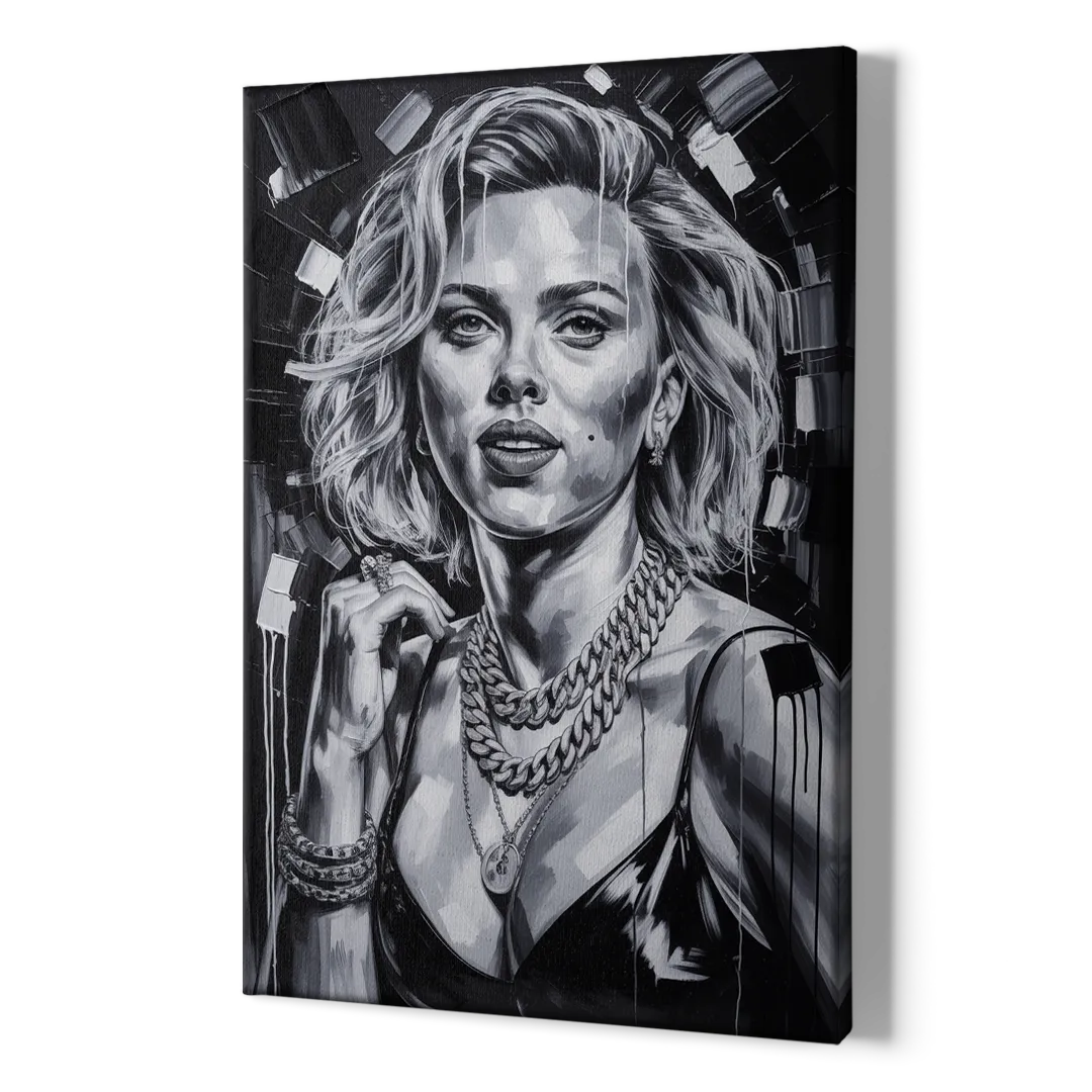 Velvet Shadow - Canvas Print Art Sides