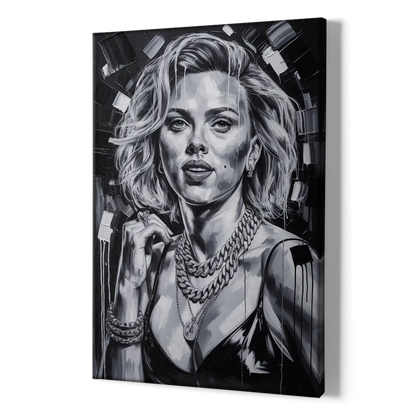Velvet Shadow - Canvas Print Art Sides
