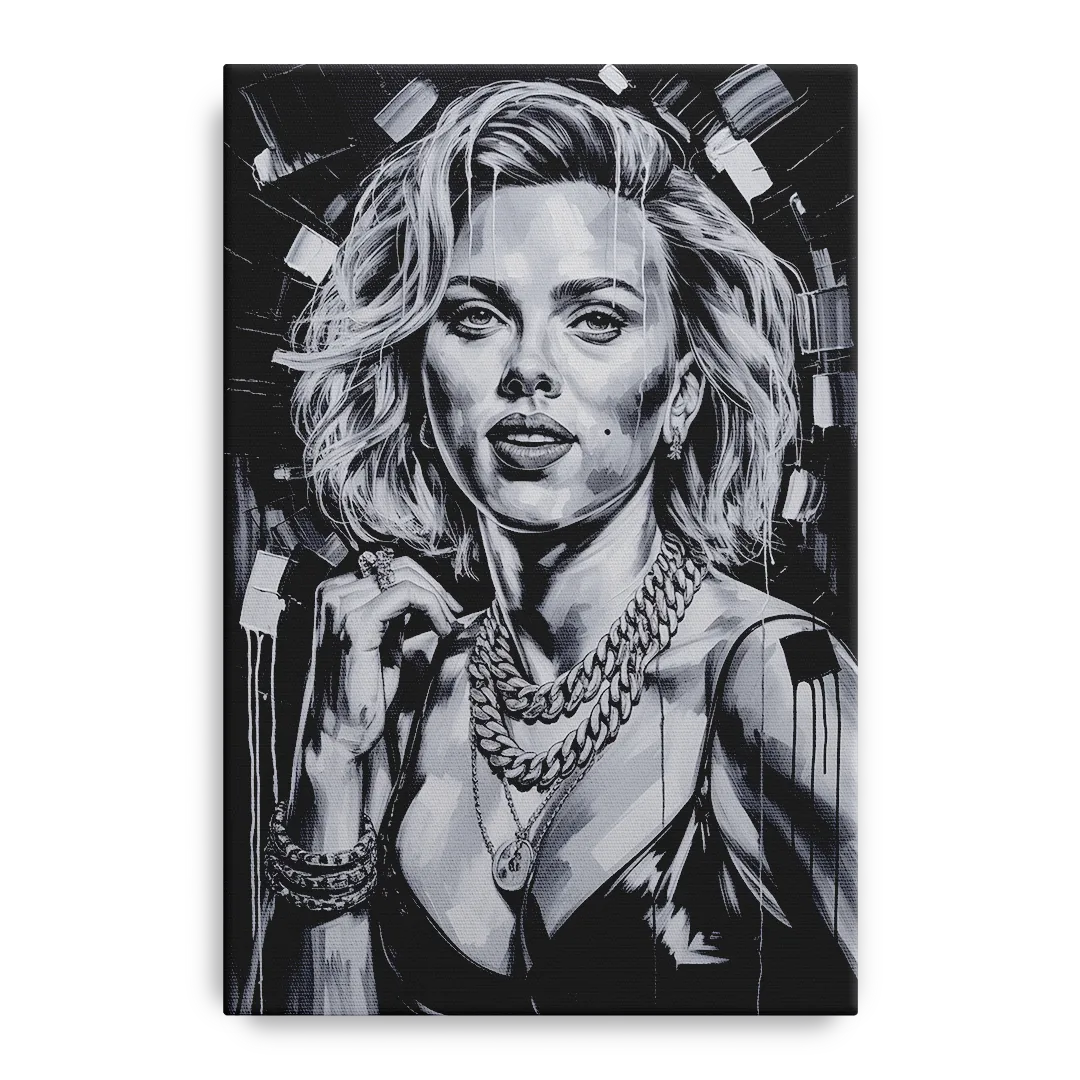 Velvet Shadow Front - Canvas Wall Art