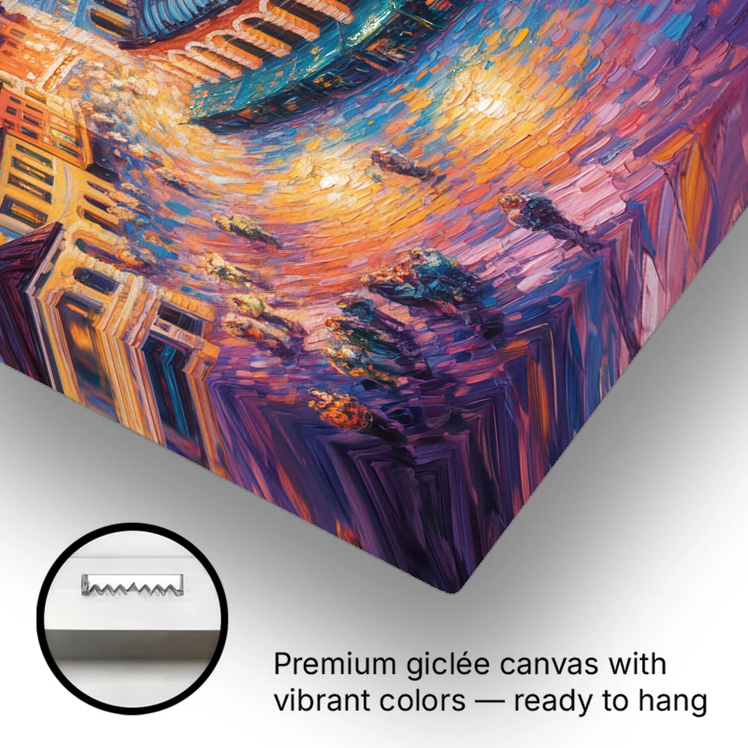 Verona's Roman Theatre - Canvas Wall Art - Gallery Wrap Corner