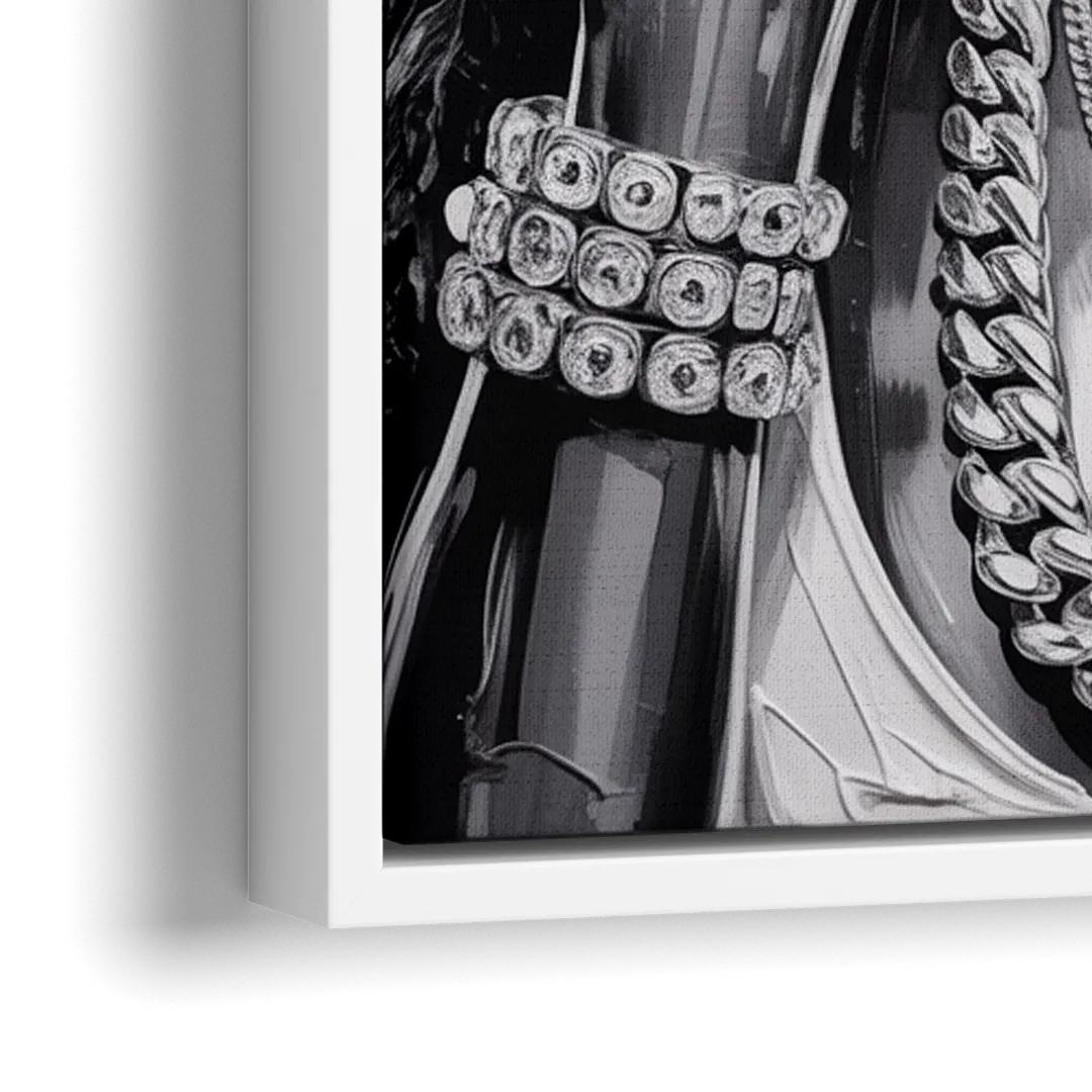 Victory 2.0 - Close-Up White Frame Canvas