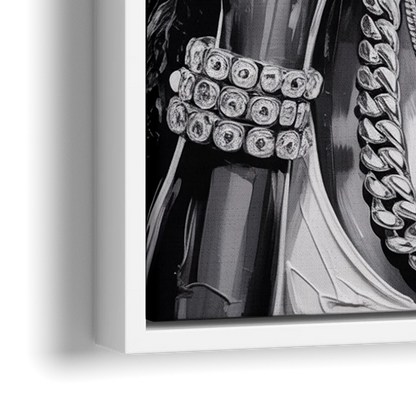 Victory 2.0 - Close-Up White Frame Canvas
