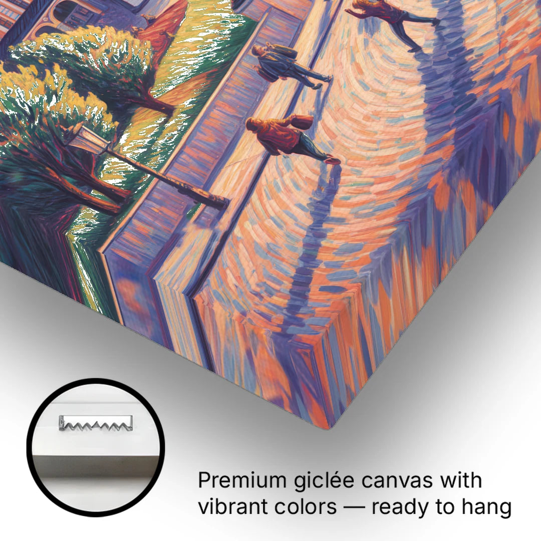 Vilnius Cathedral - Canvas Wall Art - Gallery Wrap Corner
