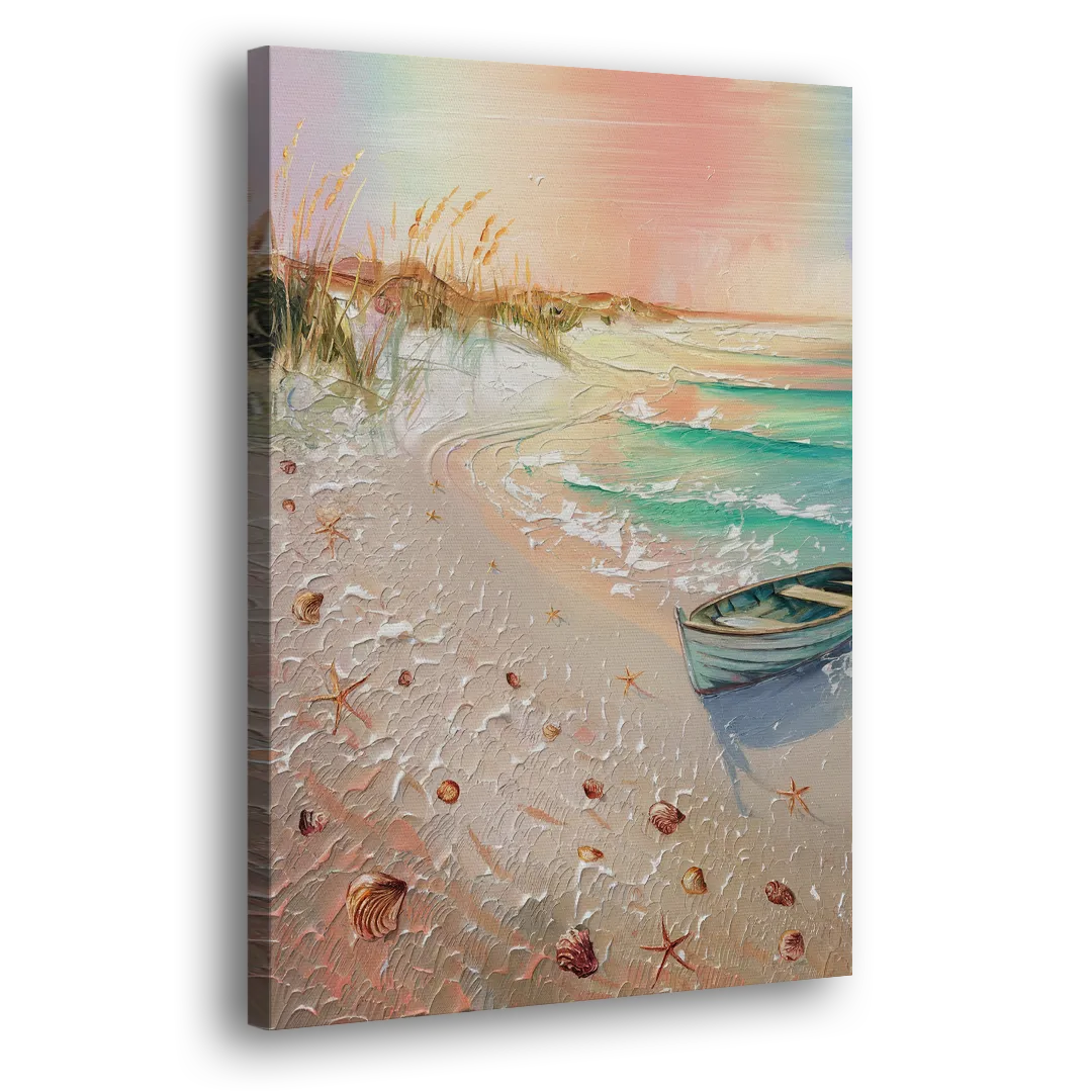 Virginia Beach Nautical Charm Side - Canvas Wall Art