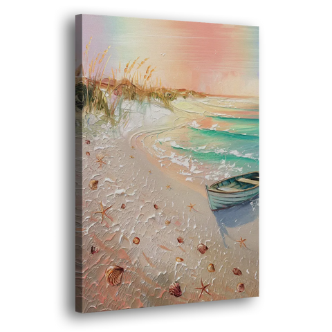 Virginia Beach Nautical Charm - Canvas Wall Art