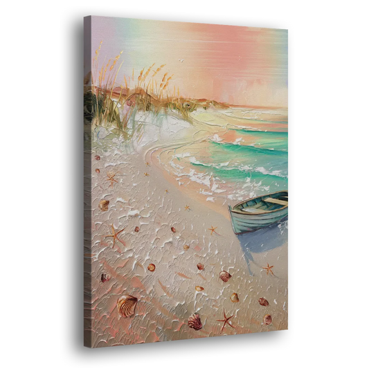 Virginia Beach Nautical Charm Side - Canvas Wall Art