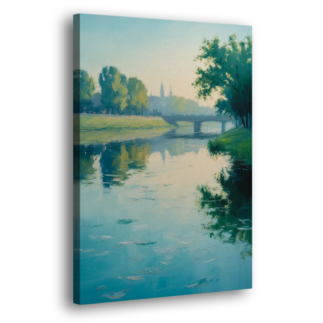 Vistula River Serenity Side - Canvas Wall Art