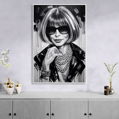 Vogue Soul 2.0 Living Room - White Canvas Wall Art