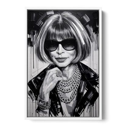 Vogue Soul 2.0 Front - White Canvas Wall Art