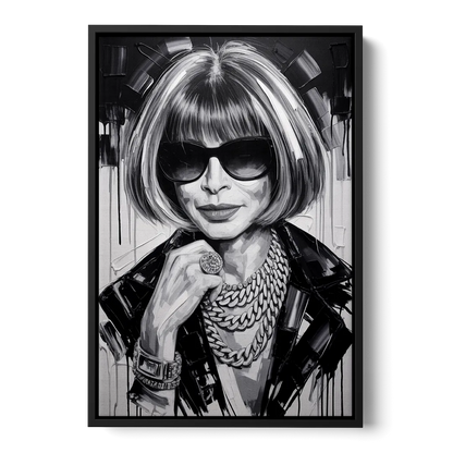 Vogue Soul 2.0 - Black Frame Canvas