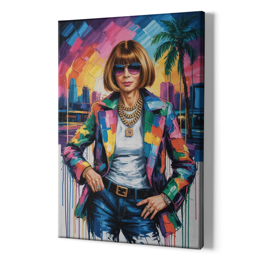 Vogue Soul - Canvas Print Art Sides