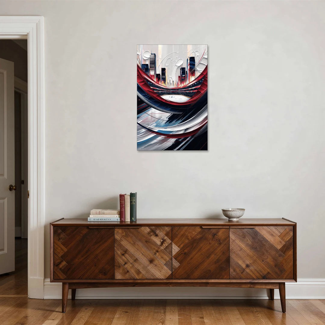 Washington Capitals Hockey - Canvas Wall Art - Coffee Table - 24x36