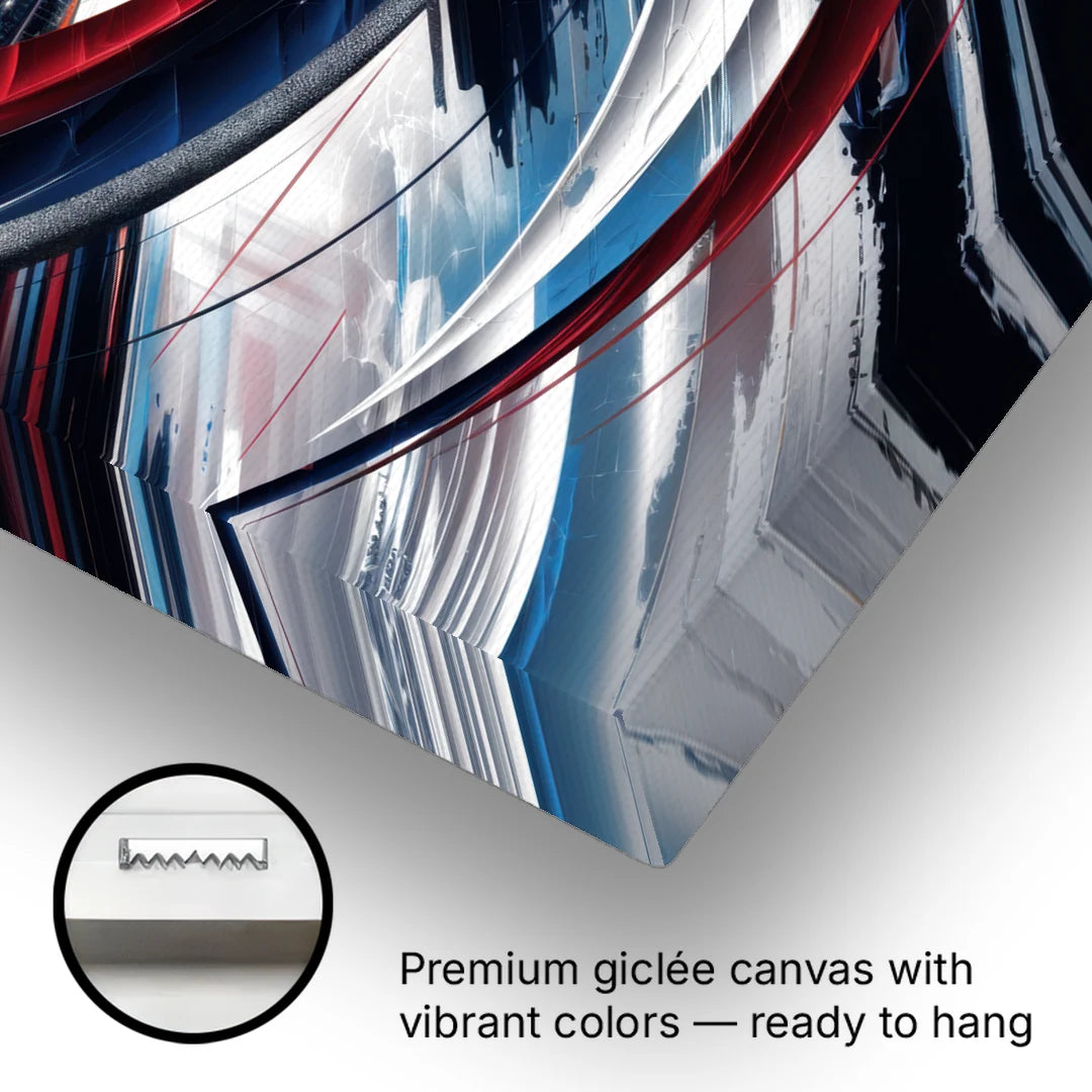 Washington Capitals Hockey - Canvas Wall Art - Gallery Wrap Corner