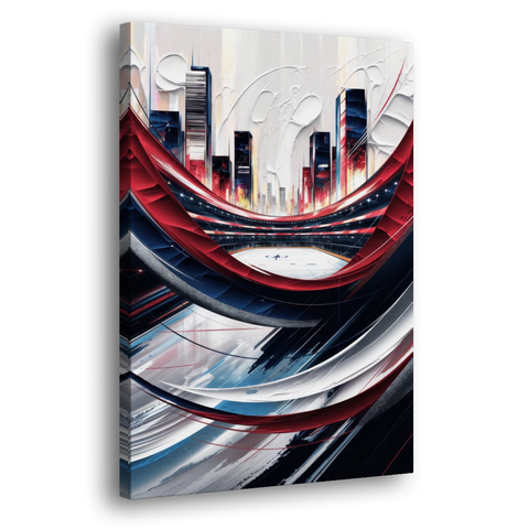 Washington Capitals Hockey - Canvas Wall Art - Side