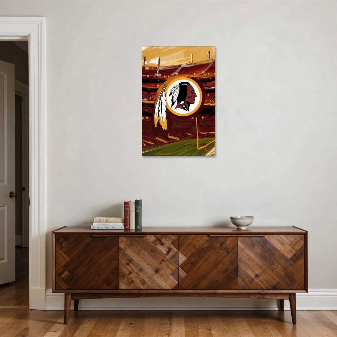 Washington Commanders Legacy - Canvas Wall Art - Coffee Table - 24x36