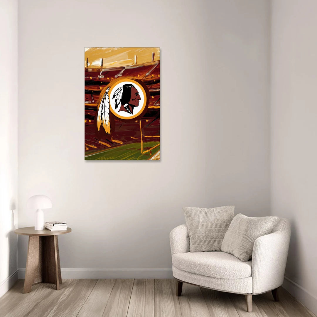Washington Commanders Legacy - Canvas Wall Art - Sofa - 24x36