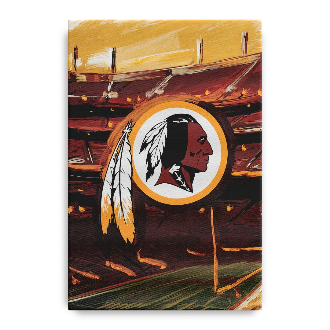 Washington Commanders Legacy Front - Canvas Wall Art